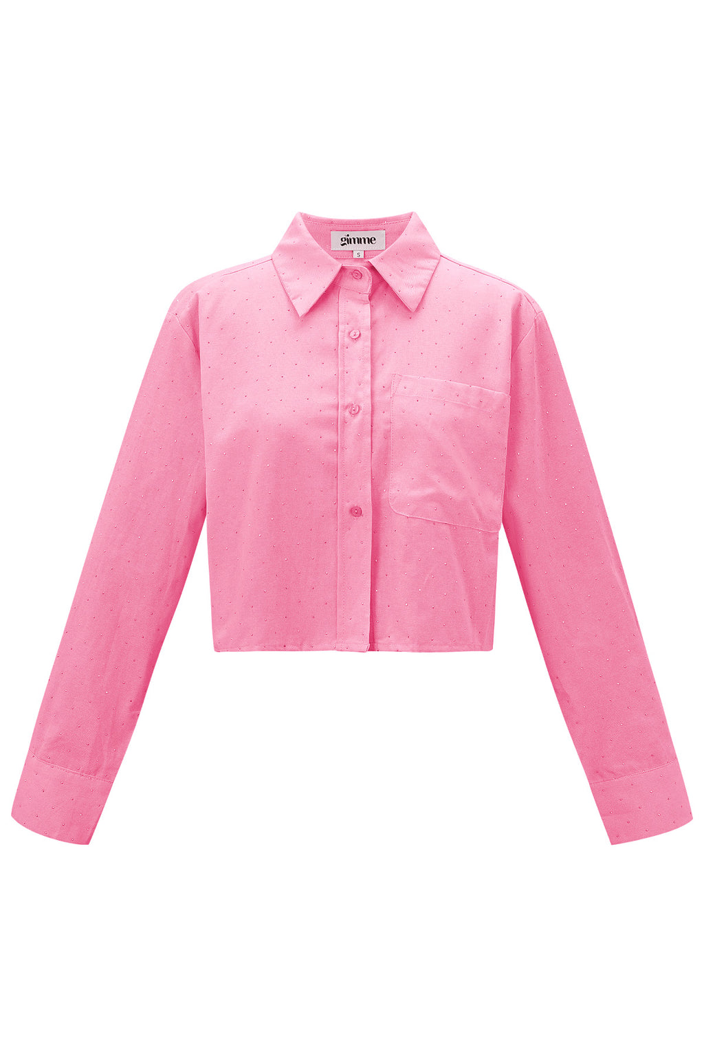 Cotton Vrouwen Korte Overhemd Classic Knopsluiting